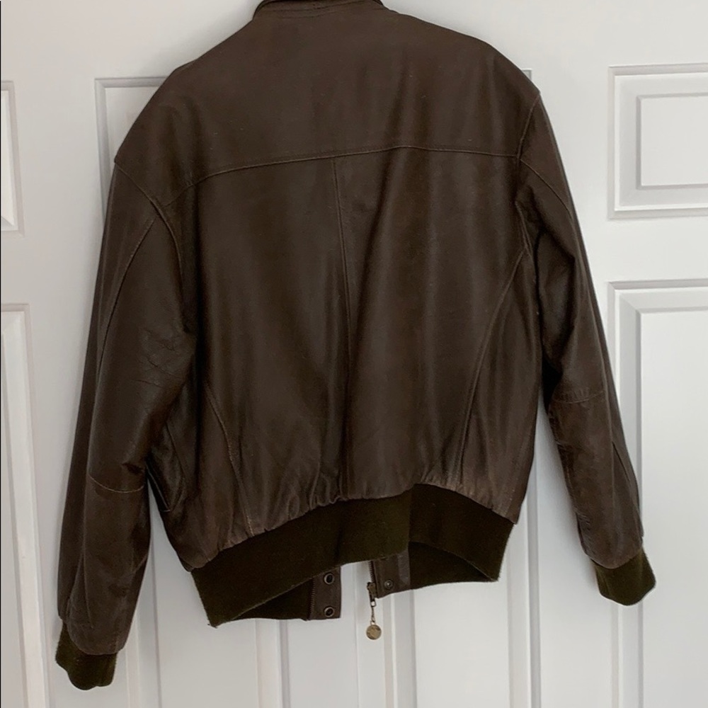 Leather jacket